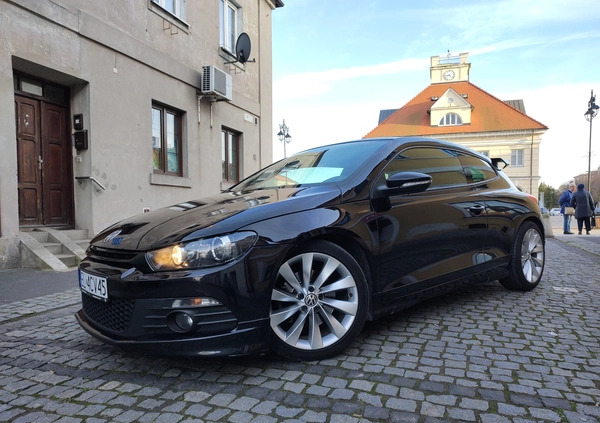 Volkswagen Scirocco cena 38999 przebieg: 153000, rok produkcji 2010 z Łęczyca małe 277